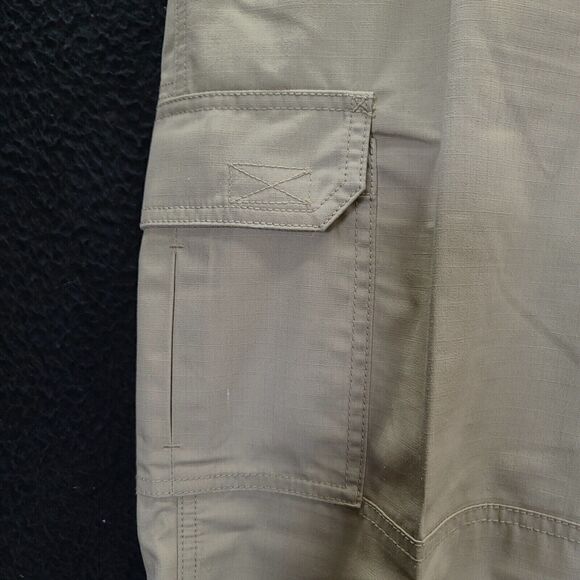 5.11 Tactical Men Pants Beige Size 32 Polyester Blend Pockets Button Zip Closure - Picture 8 of 12